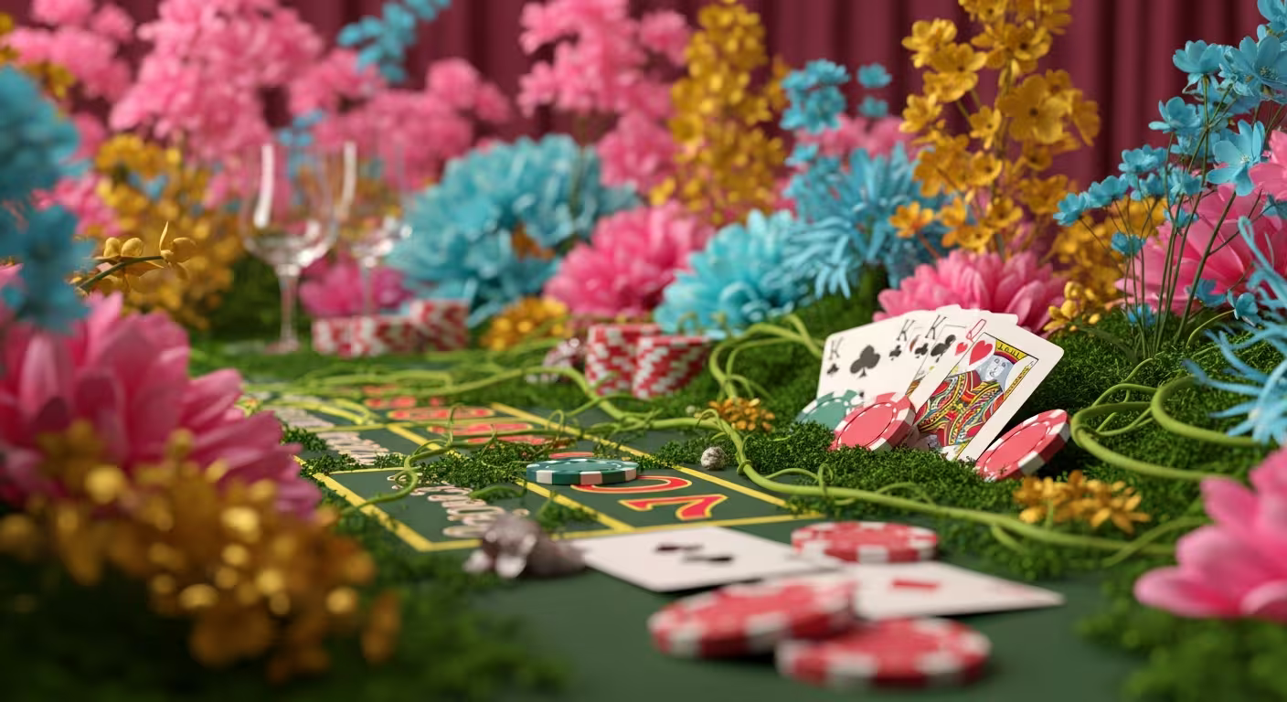 Scène émotionnelle de slot Joker avec lumière et symboles